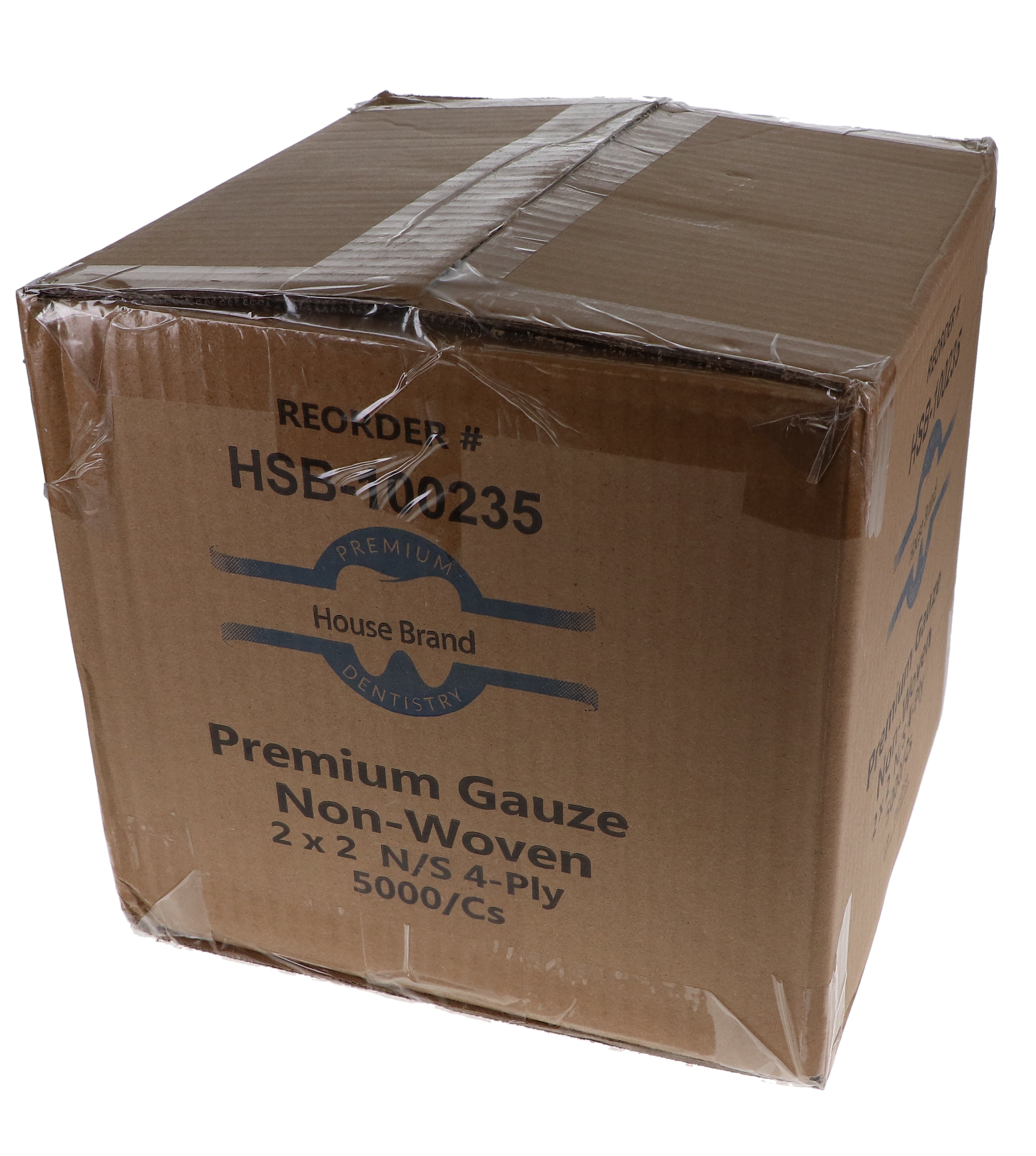 House Brand Dentistry 100235 Premium Gauze Non-Woven 2 House Brand Dentistry 100235 Premium Gauze Non-Woven 2